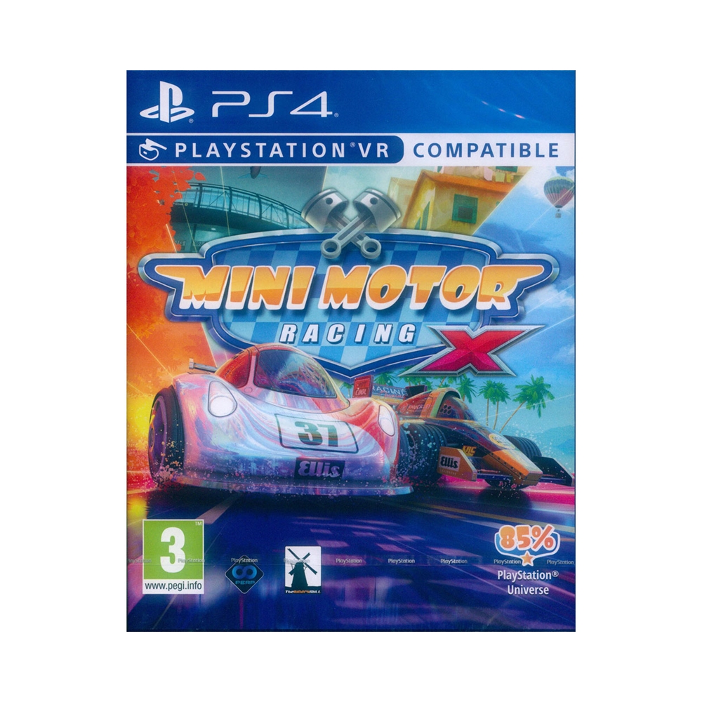 PS4《迷你賽車X Mini Motor Racing X》英文歐版 (支援VR)