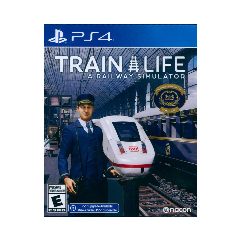 PS4《模擬人生：鐵道模擬 Train Life Railway Simulator》中英日文美版 可免費升級PS5版本