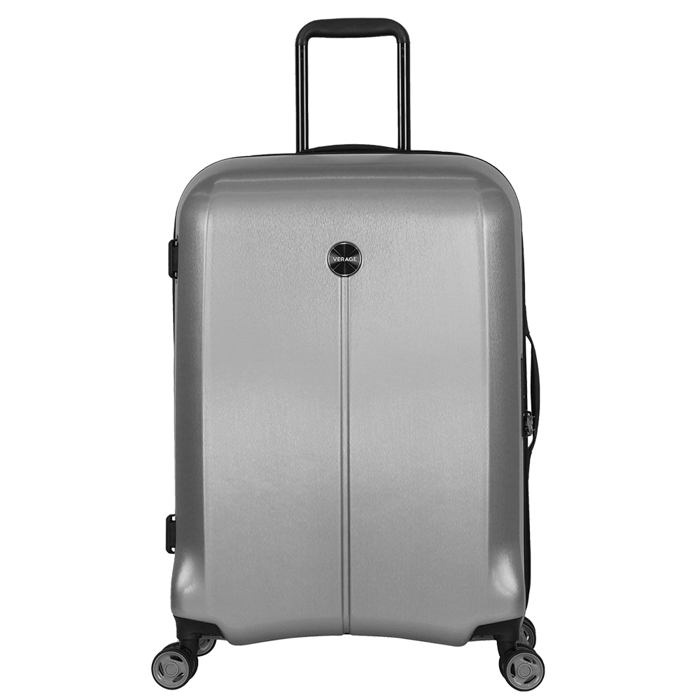 【Verage 維麗杰】24吋休士頓系列旅行箱/行李箱(銀)送1個後背包#年中慶