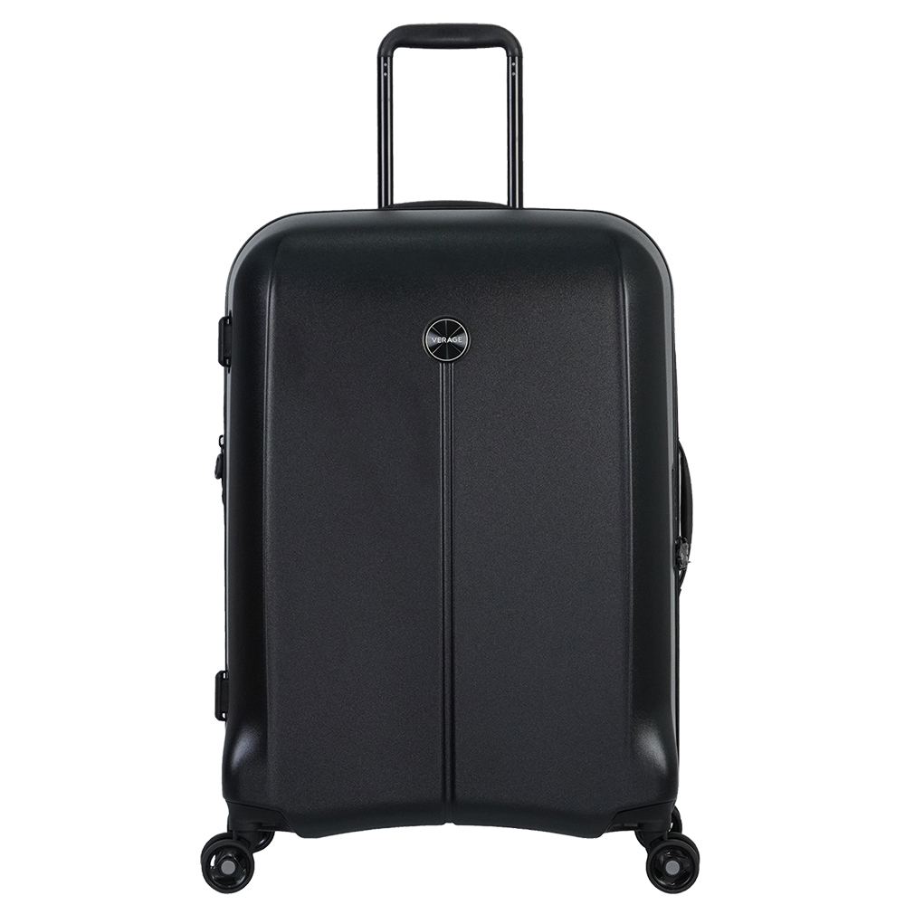 【Verage 維麗杰】24吋休士頓系列旅行箱/行李箱(黑)送1個後背包#年中慶