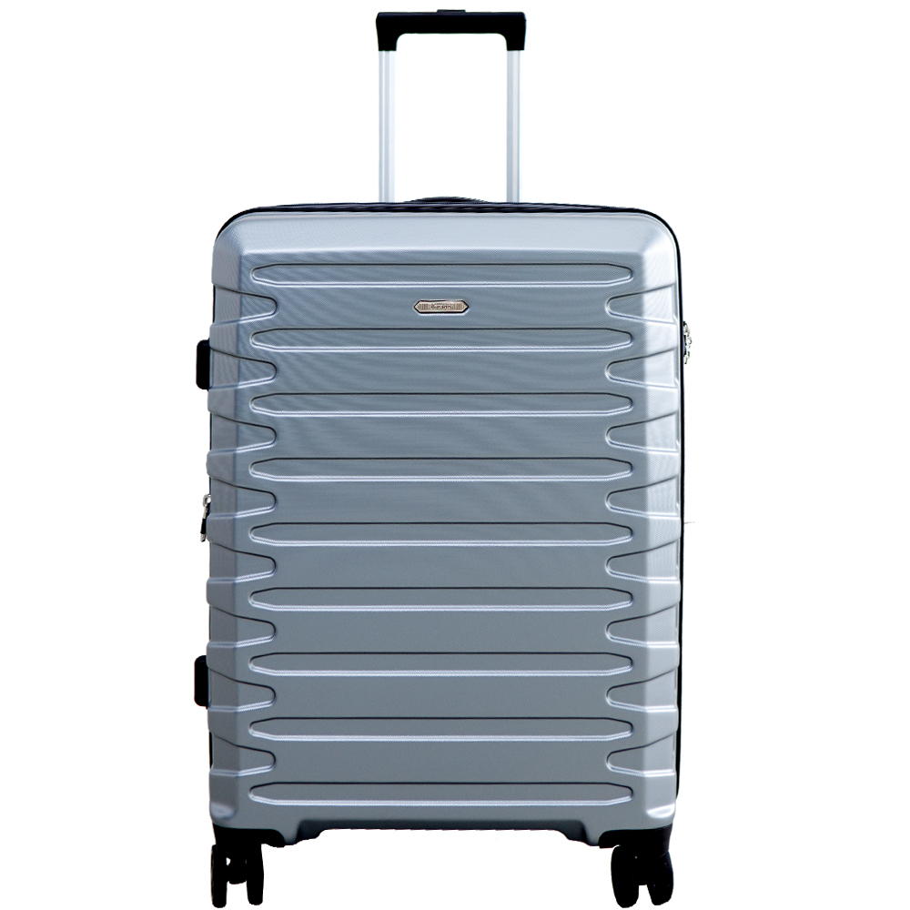 【Verage維麗杰】25吋璀璨輕旅系列旅行箱/行李箱(銀)送1個後背包#年中慶