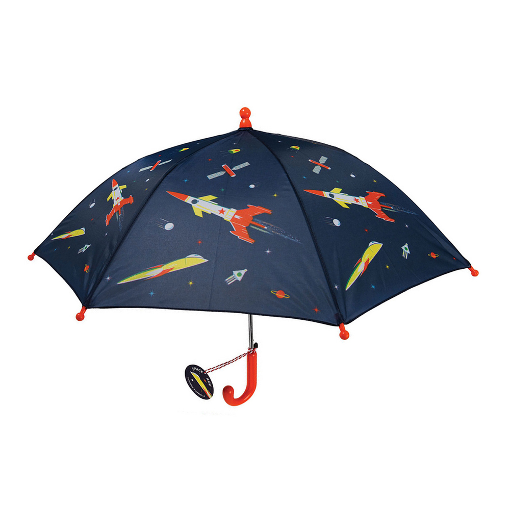 【Rex LONDON】兒童雨傘(火箭)  |  遮陽傘 晴雨傘 直傘#梅雨車用特輯
