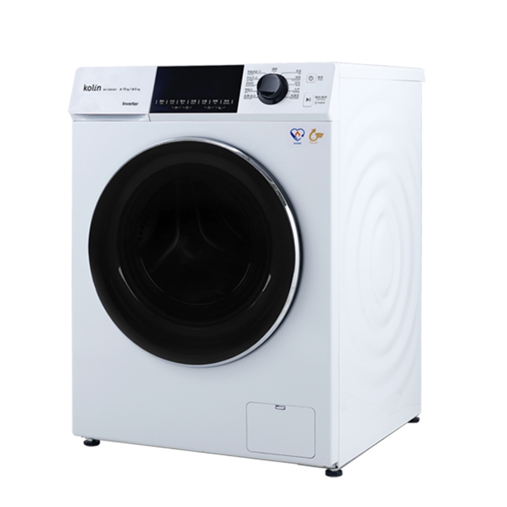 歌林【BW-1006VD01】10公斤變頻洗脫烘洗衣機(含標準安裝)