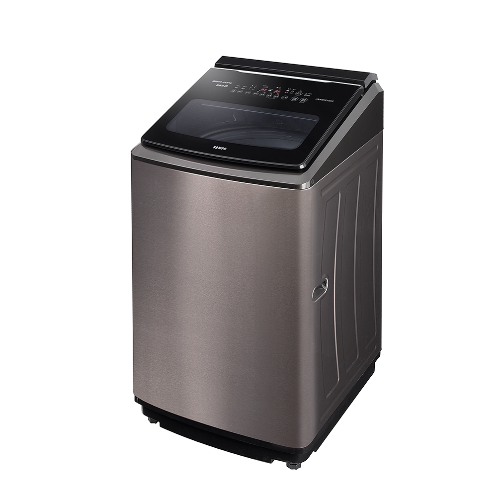 聲寶【ES-P17DPS-S1】17公斤變頻洗衣機(含標準安裝)(7-11商品卡600元)