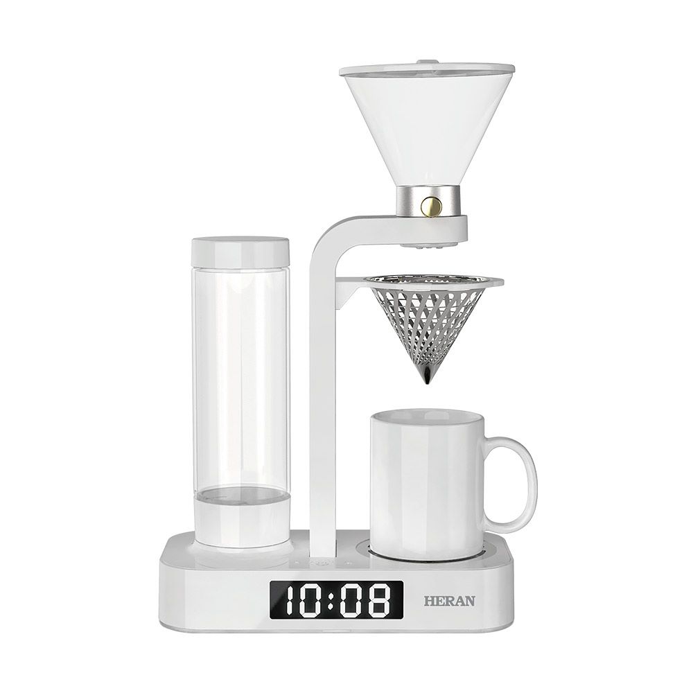 禾聯【HCM-05HZ010】花灑滴漏式LED時鐘顯示咖啡機