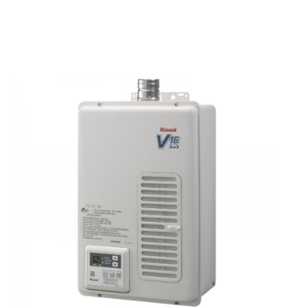 林內【REU-V1611WFA-TR_NG1】16公升屋內強制排氣熱水器(全省安裝)(7-11 1300元)