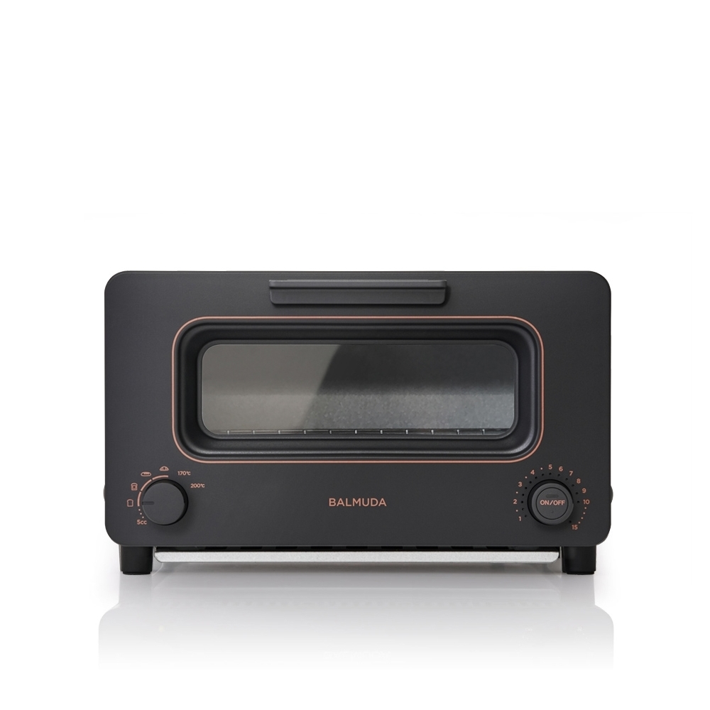 BALMUDA百慕達【K05C-BK】The Toaster 蒸氣烤麵包機黑色烤箱(7-11商品卡200元)