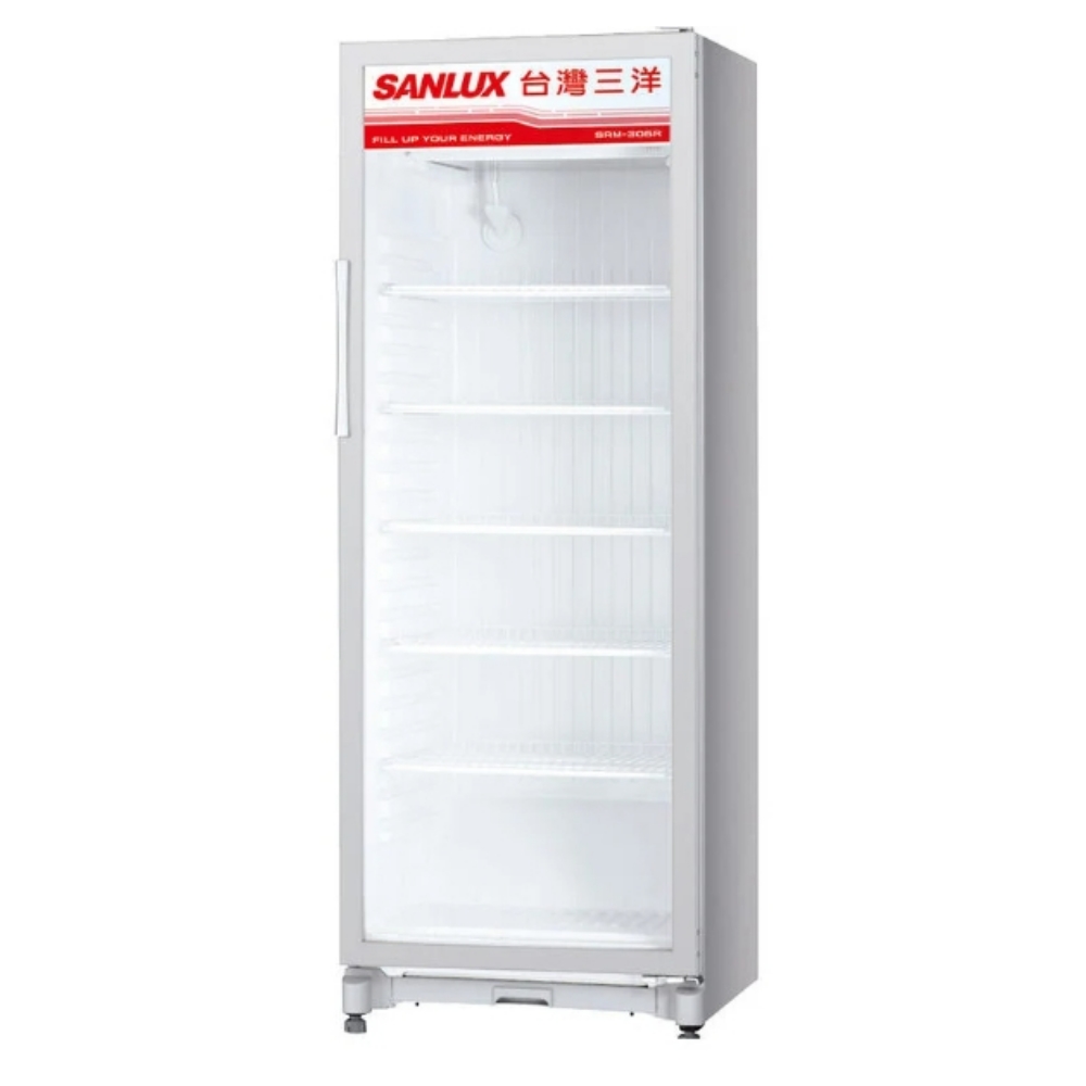 SANLUX台灣三洋【SRM-310RA】305公升營業透明冷藏櫃冷藏櫃(含標準安裝)