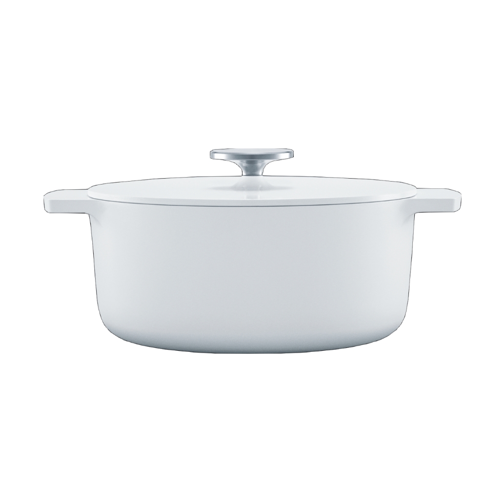 林內【RBO-MN18-WH】18公分白色調理鍋湯鍋