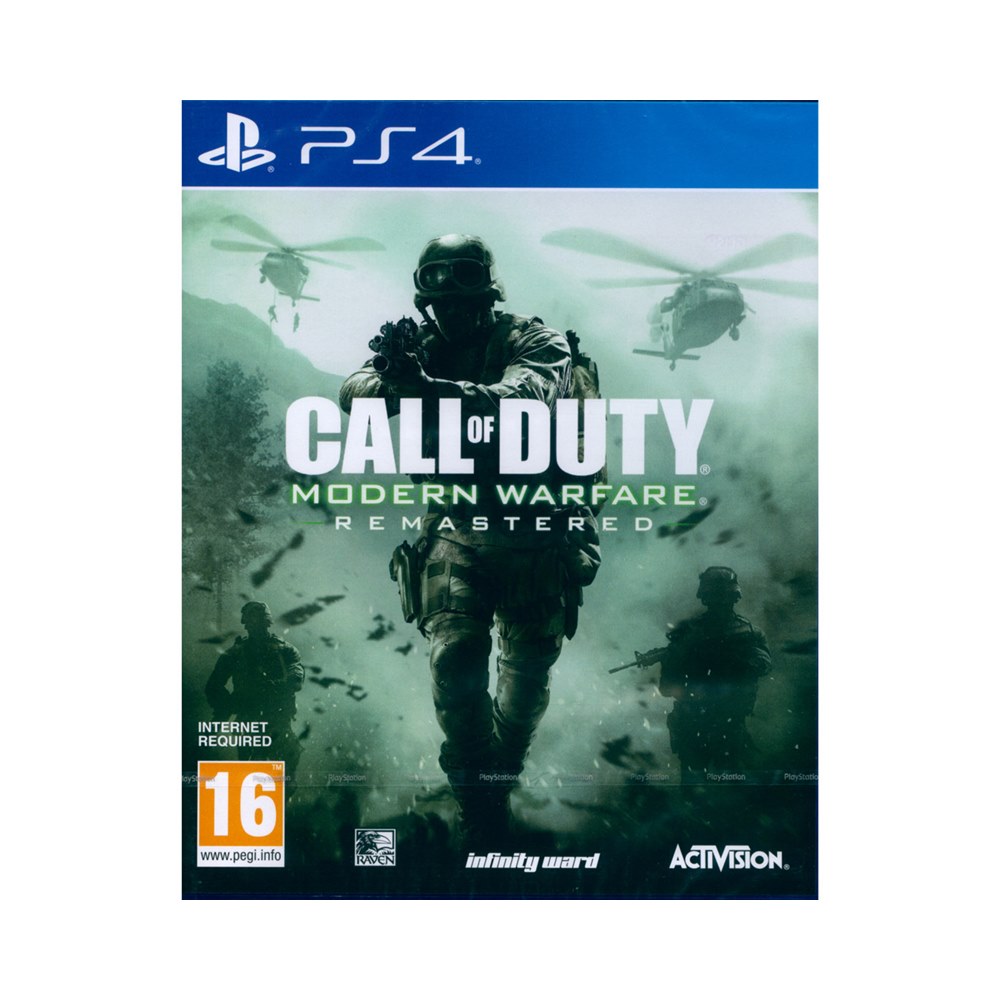 PS4《決勝時刻：現代戰爭 重製版 Call of Duty Modern Warfare Remaster》英文歐版