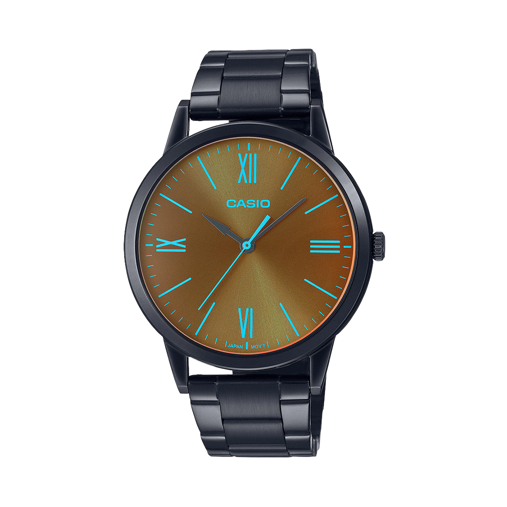 【CASIO卡西歐】 MTP-E600B 流線型 精緻時尚 羅馬數字 腕錶 手錶 41mm