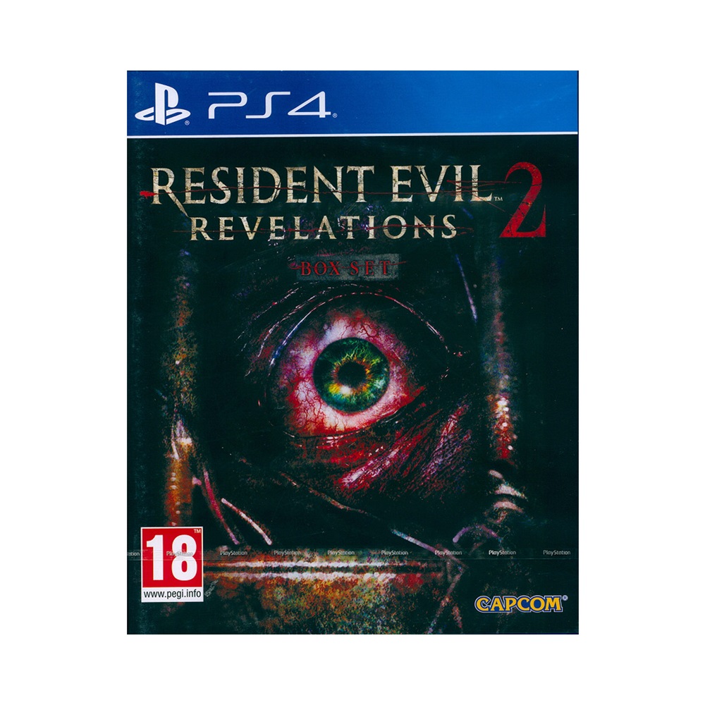 PS4《惡靈古堡：啟示 2 Resident Evil: Revelations 2》中英日文歐版