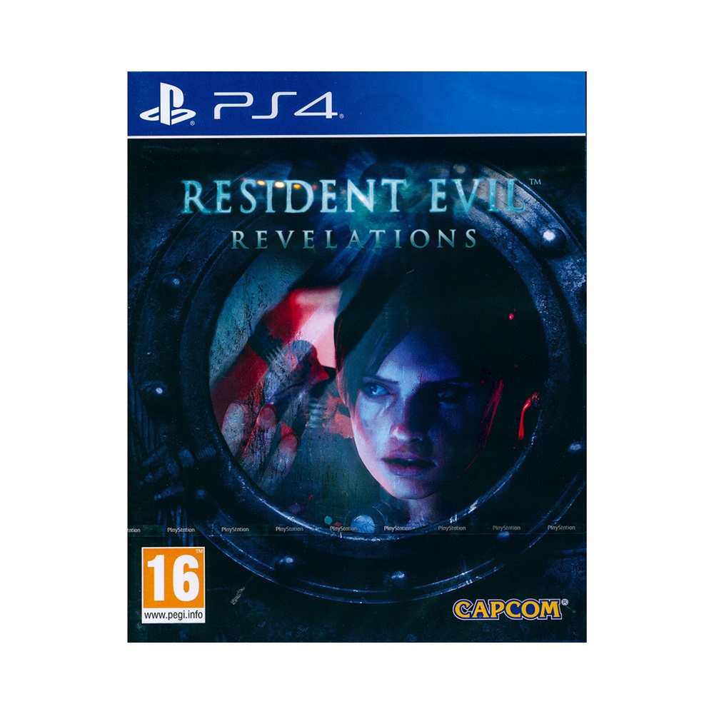 PS4《惡靈古堡：啟示 RESIDENT EVIL REVELATIONS》中英日文歐版