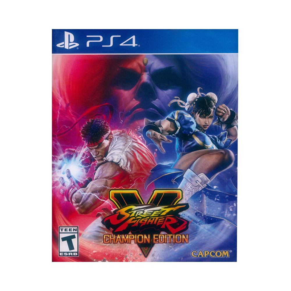 PS4《快打旋風 5 冠軍版 Street Fighter V Champion Edition》英日文美版