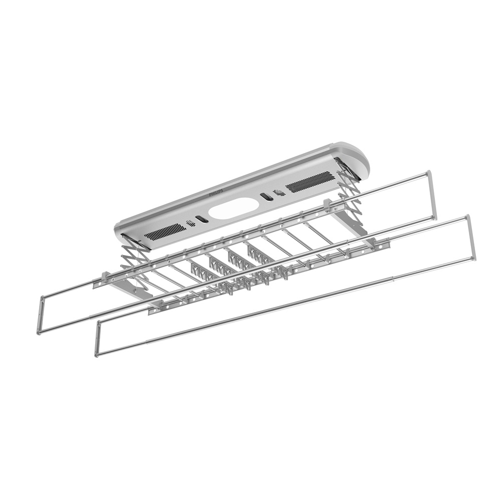 【Philips】飛利浦 SDR 703 智能晾衣架/曬衣架(電動曬衣架 電動升降曬衣機 升降 遇阻即停 遙控)智能衣架