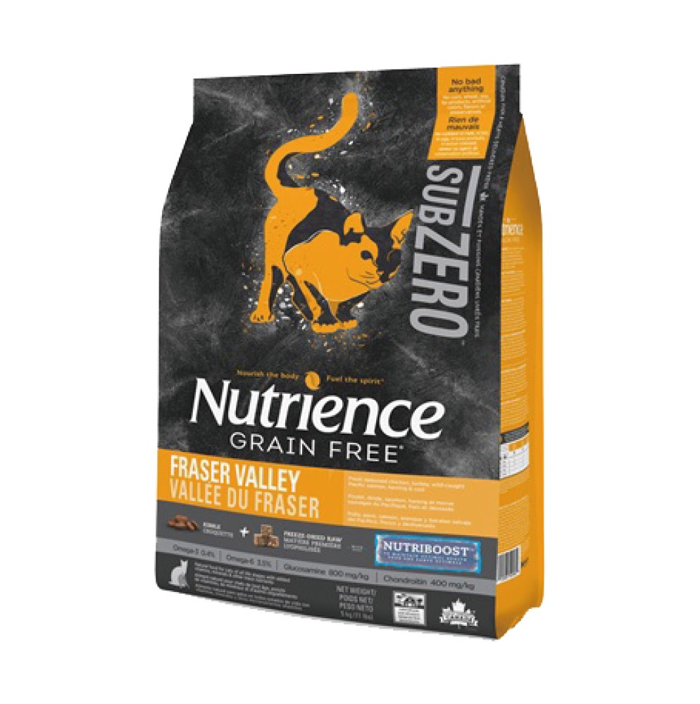 線上寵物展【Nutrience 紐崔斯】SUBZERO黑鑽頂極無穀貓+凍乾系列-火雞肉+雞肉+鮭魚口味-5kg #主食#乾糧#貓#貓咪#萌寵