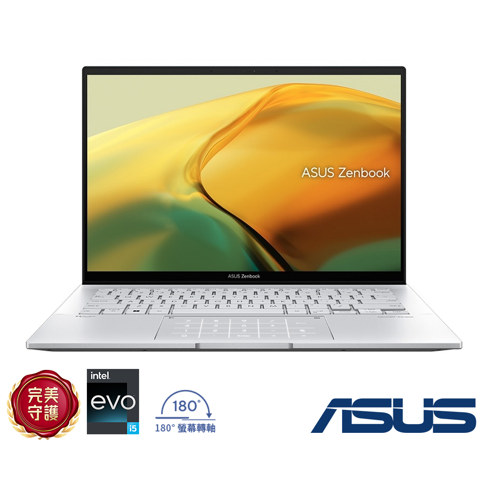 ASUS華碩 Zenbook 14 UX3402VA-0142S13500H 白霧銀 (i5-13500H/16GB/512G PCIe/14/EVO//Win11)