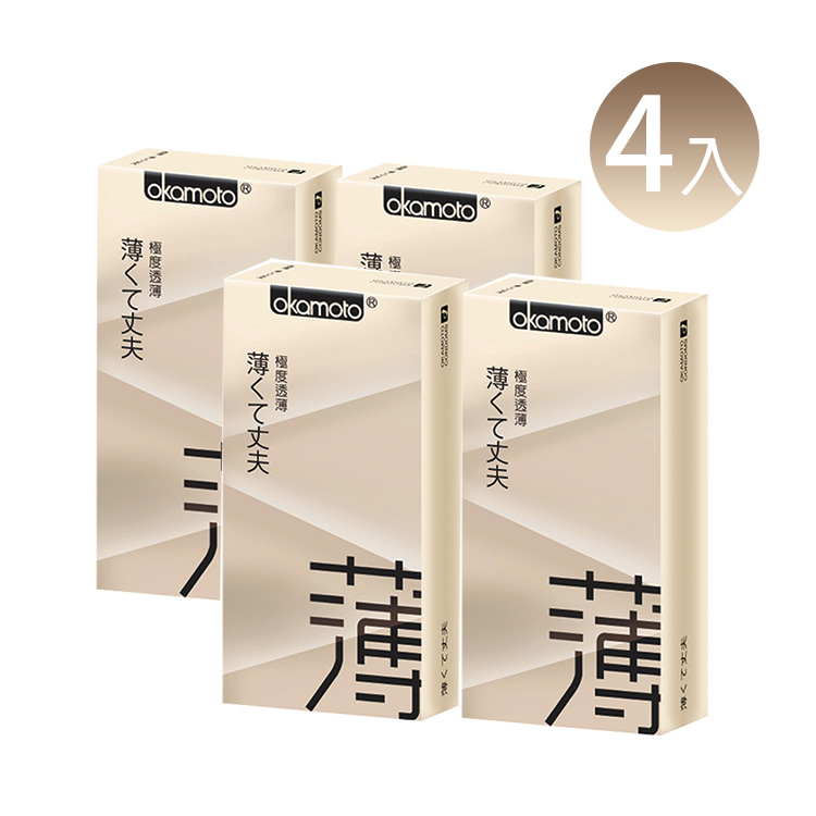 岡本．City - Super Thin 透薄型保險套（10入） X 4組入